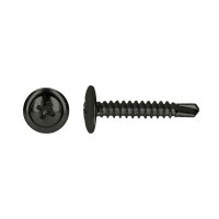 D7504 BLACK PASSIVATED LBK DRILL WITH FLANGE PH 4.8X13MM