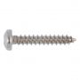 D7981CH STAINLESS A4 CROSS RECESSED PAN HEAD TAPPING SCREWS 2,9X16 (1000)