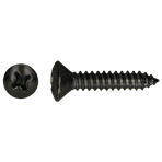 D7983CH VIS À TÔLE À TÊTE FRAISEÉ BOMBÉE ZINGUÉ NOIR PH ST2,9X9,5MM (200)