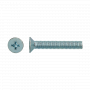 D965H 4.8 CSK HEAD MACHINE SCREW ZINC PLATED PH M8X12 (200)