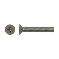 D965H STAINLESS A2 CROSS RECESSED COUNTERSUNK HEAD SCREWS M3X4 (500)