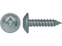D968C WAFER HEAD WITH COLLAR MULTIDRIVE T SELF TAPPING SCREW ZINC PLATED PH ST2,9X6,5MM