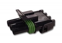 DELPHI WEATHERPACK 3-PIN PLUG MALE (10PCS)