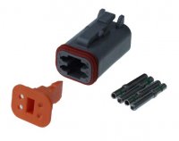 DEUTSCH PLUG DT-04-4S 4 POLE FEMALE SET (1PC) DEUTSCH PLUG DT-04-4S 4 POLE FEMALE SET (1PC)