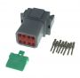 DEUTSCH PLUG DT-04-8P 8 POLE MALE (1PC)