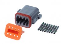 DEUTSCH PLUG DT-04-8SA 8 POLE FEMALE SET (1PC) DEUTSCH PLUG DT-04-8SA 8 POLE FEMALE SET (1PC)
