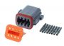 DEUTSCH PLUG DT-04-8SA 8 POLE FEMALE SET (1PC)