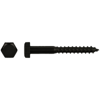 DIN 571 HOUTDRAADBOUT ZWART VERZINKT 8X50 (200) DIN 571 HOUTDRAADBOUT ZWART VERZINKT 8X50 (200)