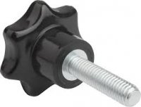 DIN 6336L BAKELIET STERKNOP M6X30 (10) DIN 6336L BAKELIET STERKNOP M6X30 (10)