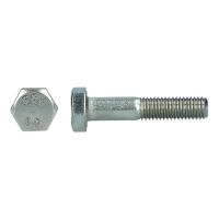 DIN 931 GRADE 5 HEXAGON HEAD BOLT UNC ZINC PLATED 1/4X3.1/2 (50)