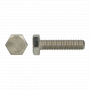 DIN 933 AISI 304 HEXAGON HEAD SCREWS M4X14 (1000)