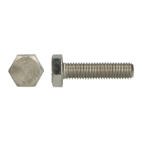 DIN 933 AISI 304 HEXAGON HEAD SCREWS M4X18 (1000)