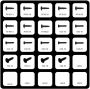 DRAWER MODULE FULL SCREWS BLACK 381-PIECE (1PC)