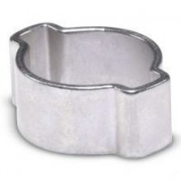 ECO-LINE 2-EAR CLAMPS ZINC PLATED 7,5MM 14-17 (100)