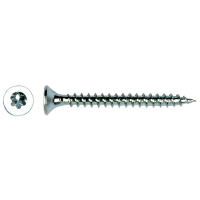 ECO-LINE SPAANPLAATSCHROEF VERZONKEN KOP VOLDRAAD VERZINKT TX10 3X16MM (200)