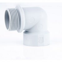 ELBOW 90° CABLE GLANDS M16X1,5RAL 7035 (LIGHT GRAY) (100)