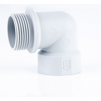 ELBOW 90° CABLE GLANDS PG21RAL 7035 (LIGHT GRAY) (25)