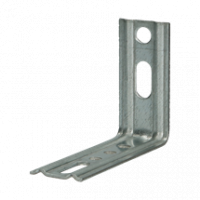 EQUERRE 90° NERVURÉE DROITE 30X65X90 ZN