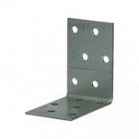 EQUERRE MULTI-TROUS 60X80X80 ZN