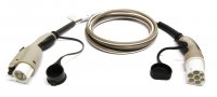 EV CABLE CAR PLUG TYPE 1 - STATION PLUG (3x2.50MM+1x0.50MM) 8MTR MODE3 16A 1PHASE (1ST)