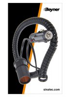 EXTENSION CABLE 3M 12V / 24V MAX. 10AMP. (1PC)