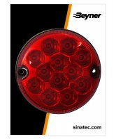 FEU ANTIBROUILLARD ARRIÈRE 95MM 12LED (1PC)