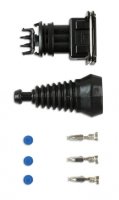 FUEL INJECTOR CONNECTOR 3-PINS SET 8-DLG (1ST)