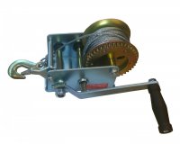 HAND WINCH 545KG + CABLE Ø5MM / 15MTR + HOOK (1PC)