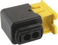 HDSCS CONNECTOR HOUSING MCP 2.8MM 2-POLE (1PC)