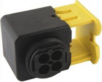 HDSCS CONNECTOR HOUSING MCP 2 8MM 4-POLE (1PC)