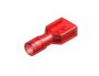 HEAT SHRINK FULLY-INSUL FEMALE DISCONNECTORS RED 4,8X0,8 (5PCS)