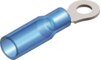 HEAT SHRINK INSULATED RING TERMINALS BLUE M10 (10,5X13,6)