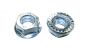HEXAGON LOCKING NUTS WITH FLANGE FLZN |10|M16 (50)