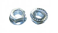 HEXAGON LOCKING NUTS WITH FLANGE FLZN |8|M5 (500)