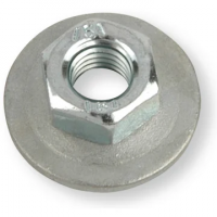 HEXAGON NUT WITH CAPTIVE WASHER M6 (18X7,50) HEX10 (100)