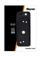 HOLDER FOR WIDE LIGHT RED / WHITE (1PC)
