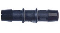 HOSE CONNECTOR BLACK STRAIGHT 2MM (1PC)