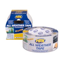 HPX ALL WEATHER TAPE - TRANSPARENT 48MMX25M (1PC)