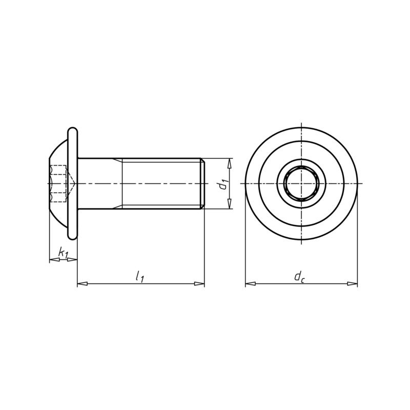 i73802 stainless a2 button head screws with flange and fullthread m6x5555 100 i73802 stainless a2 button head screws with flange and fullthread m6x5555 100