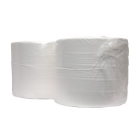 INDUSTRIAL CLEANING PAPER ROLL 2-LAYER WHITE 24X380 MAXI ROLL (2PCS) INDUSTRIAL CLEANING PAPER ROLL 2-LAYER WHITE 24X380 MAXI ROLL (2PCS)