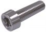 ISO 14580 8.8 CYLINDER SCREW LOW HEAD TORX DRIVE ZINC PLATED M4X12 TX20 (500)