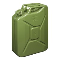 JERRY CAN 20L METAL GREEN UN- & TÜV/GS-APPROVED(1PC)