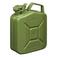 JERRY CAN 5L METAL GREEN UN- & TÜV/GS-APPROVED(1PC)