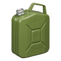 JERRYCAN METAAL GROEN MET MAGNETISCHE SCHROEFDOP UN- & TÜV/GS-GEKEURD 5 LITER (1ST)