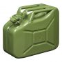 JERRYCAN METAAL GROEN UN- & TÜV/GS-GEKEURD 10 LITER (1ST)