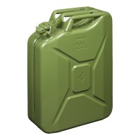 JERRYCAN METAAL GROEN UN- & TÜV/GS-GEKEURD 20 LITER (1ST)