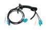 KABELBOOM REPARATIE KIT ACHTERKLEP RECHTS VW (1ST)