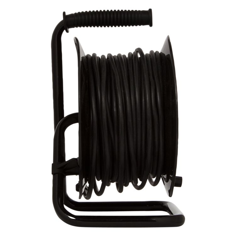 kabelhaspel met randaarde 3x15mm2 zwartrood 40 meter 1st kabelhaspel met randaarde 3x15mm2 zwartrood 40 meter 1st