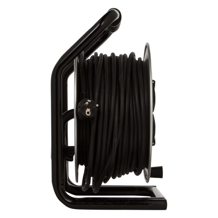 kabelhaspel neproeen 3x15mm2 zwart 50 meter 1st kabelhaspel neproeen 3x15mm2 zwart 50 meter 1st