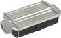 KABELVERBINDINGSDOOS / VERDEELDOOS KUNSTSTOF 4-POLIG ALUMINIUM DEKSEL (1ST)